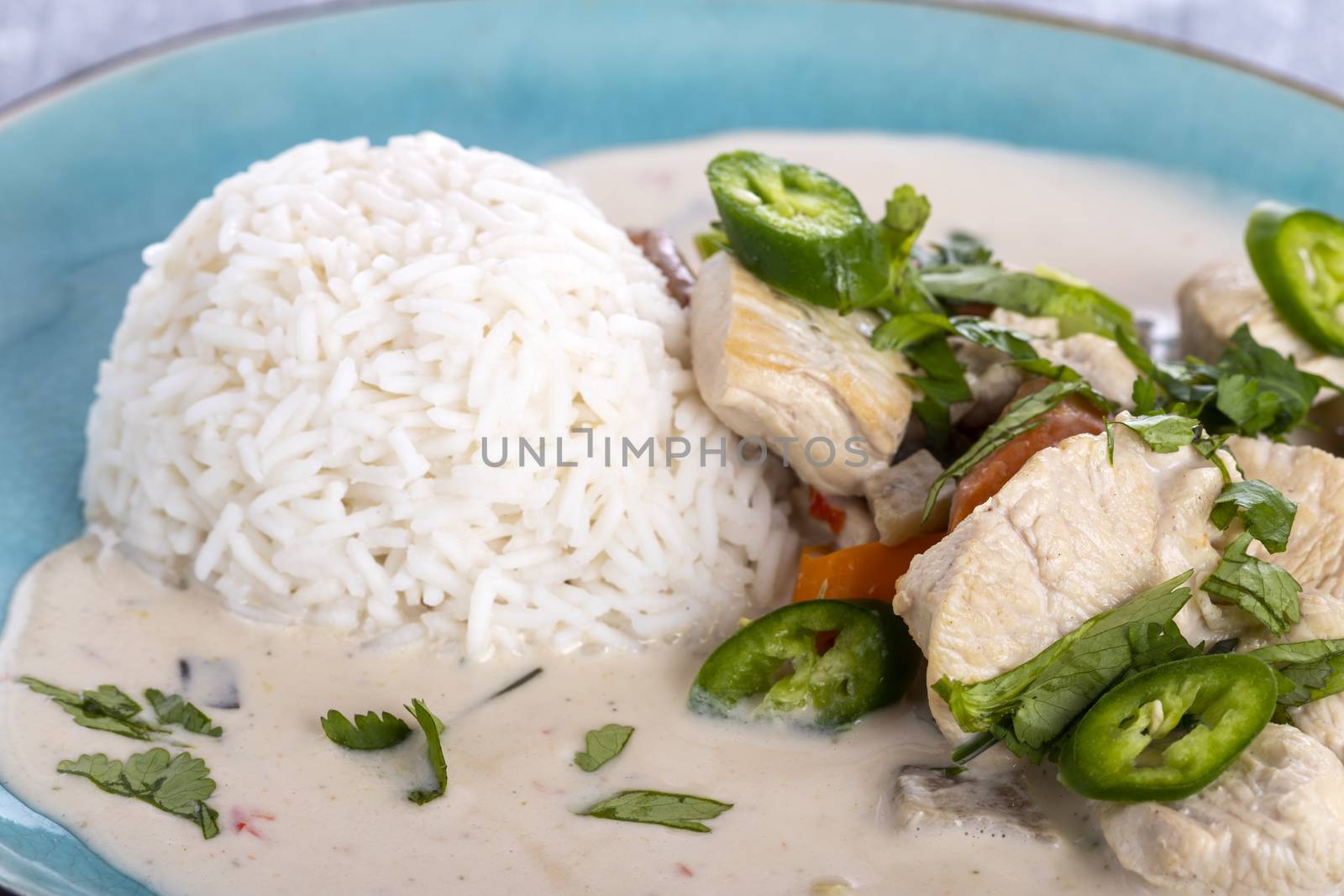 thai chicken curry by bernjuer