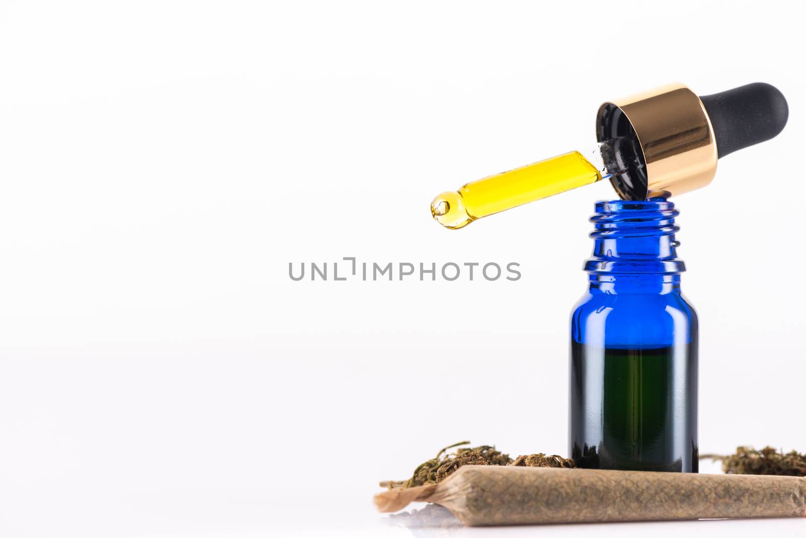 CBD Cannabidiol Oil. Cannabis MArijuana Extract for Medical Use.