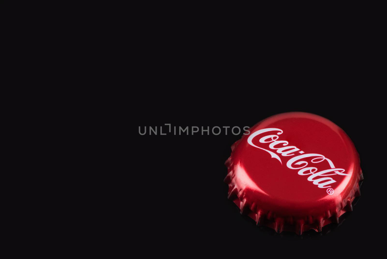 TARNOW, POLAND - FEBRUARY 01, 2020: Classic Red Coca-Cola Bottle by merc67