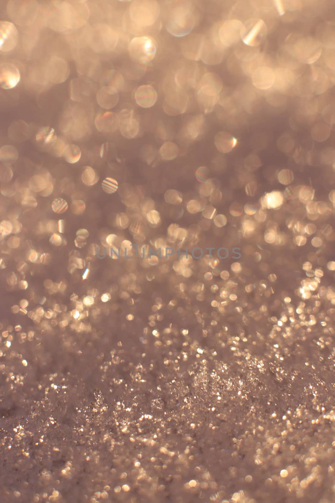 Snow Surface Texture. Winter Backdrop. Blurred Christmas Glitter Background. by sanches812