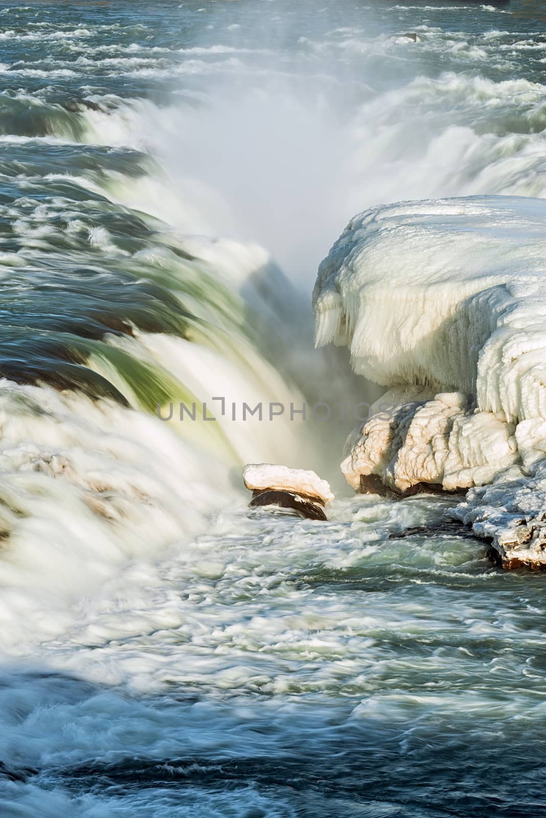 Urridafoss waterfall, Iceland by LuigiMorbidelli