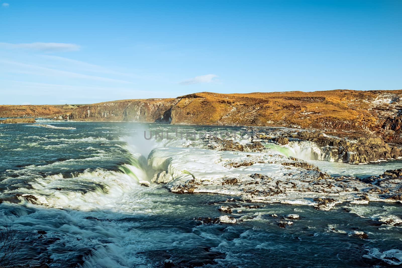 Urridafoss waterfall, Iceland by LuigiMorbidelli