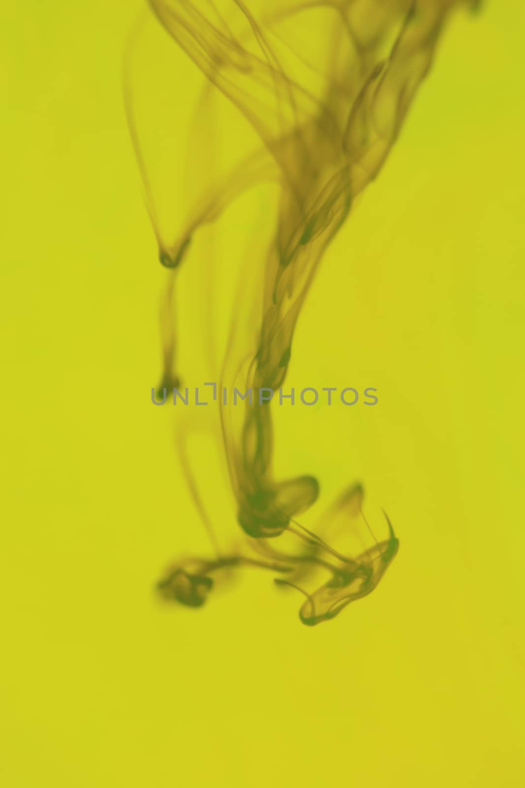 Ink Drop Fantasy Dynamic Motion in Water. Abstract Background. by sanches812