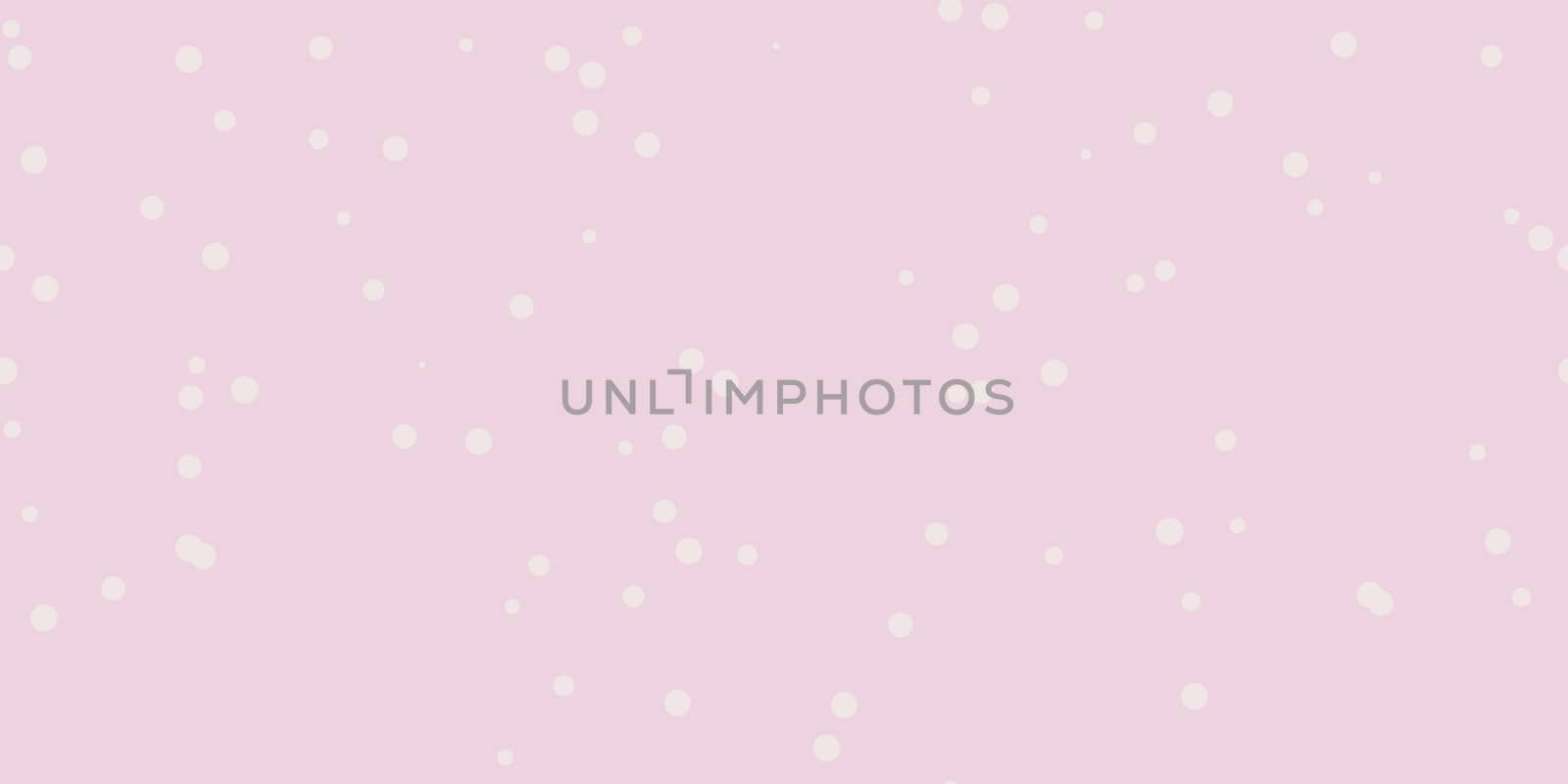Light Pink Shambolic Bubbles Backgrounds. Seamless Artistic Random Dots Texture. Chaotic Bright Dots Backdrop.