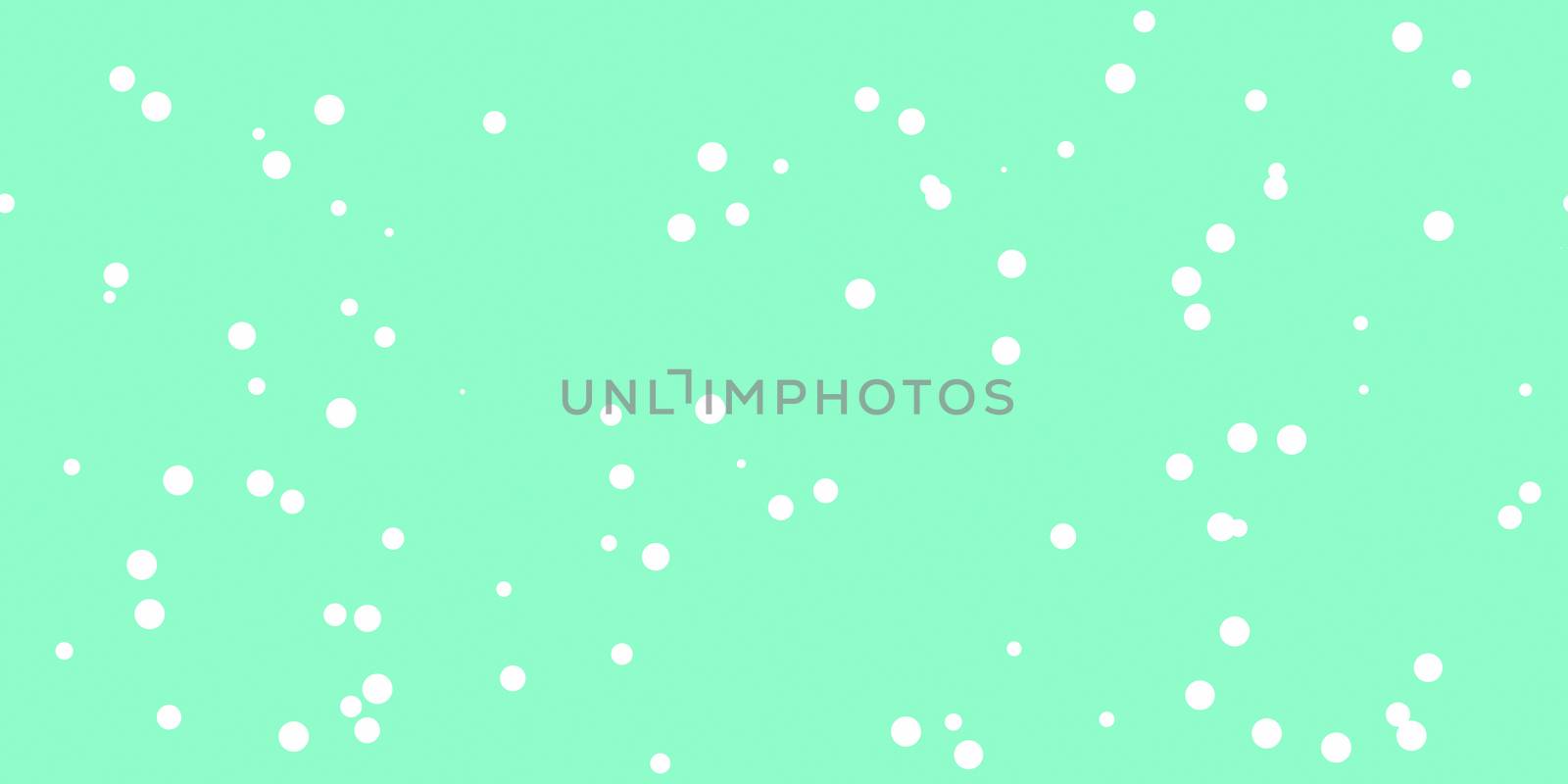 Light Green Shambolic Bubbles Backgrounds. Seamless Artistic Random Dots Texture. Chaotic Bright Dots Backdrop.