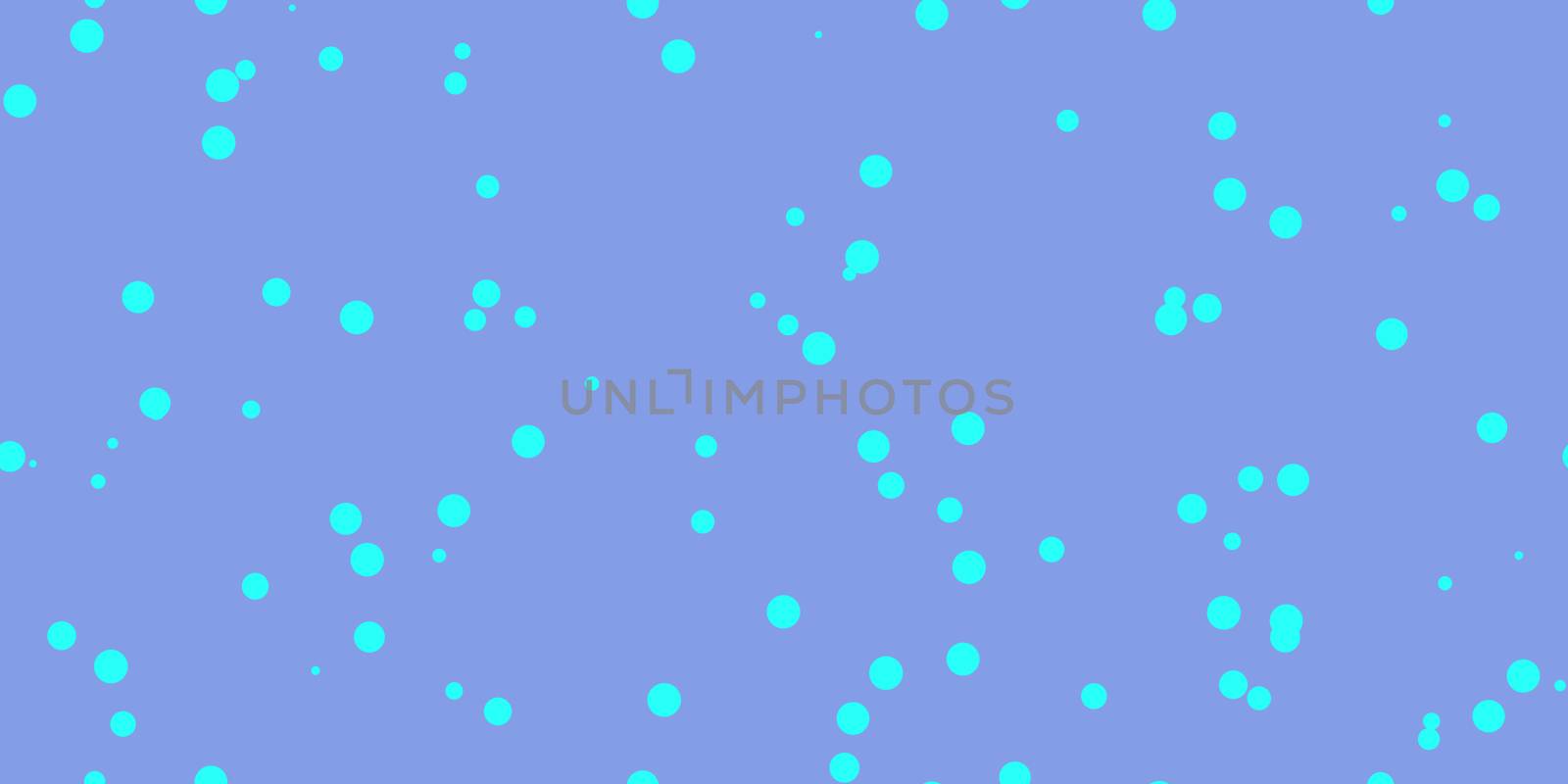 Purple Turquoise Shambolic Bubbles Backgrounds. Seamless Artistic Random Dots Texture. Chaotic Bright Dots Backdrop.