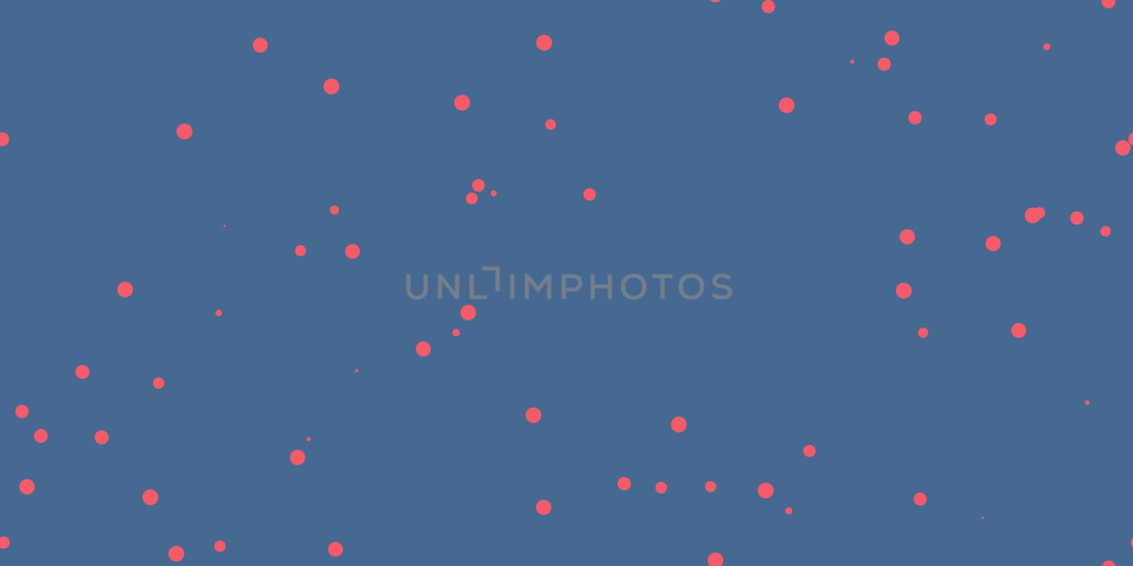 Cobalt Light Pink Shambolic Bubbles Backgrounds. Seamless Artistic Random Dots Texture. Chaotic Bright Dots Backdrop.