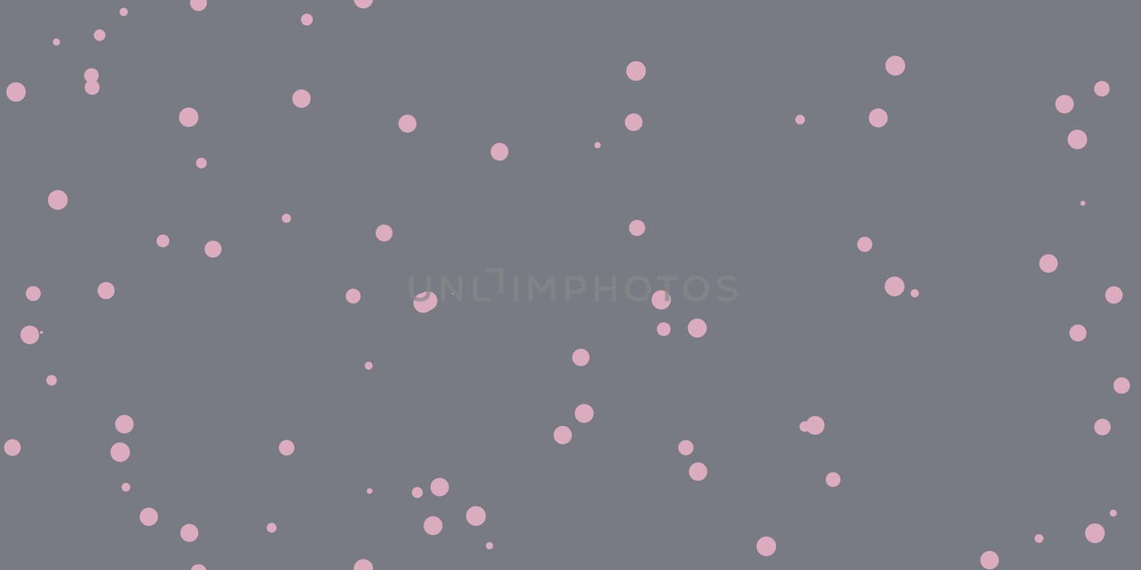 Gray Light Pink Shambolic Bubbles Backgrounds. Seamless Artistic Random Dots Texture. Chaotic Bright Dots Backdrop.