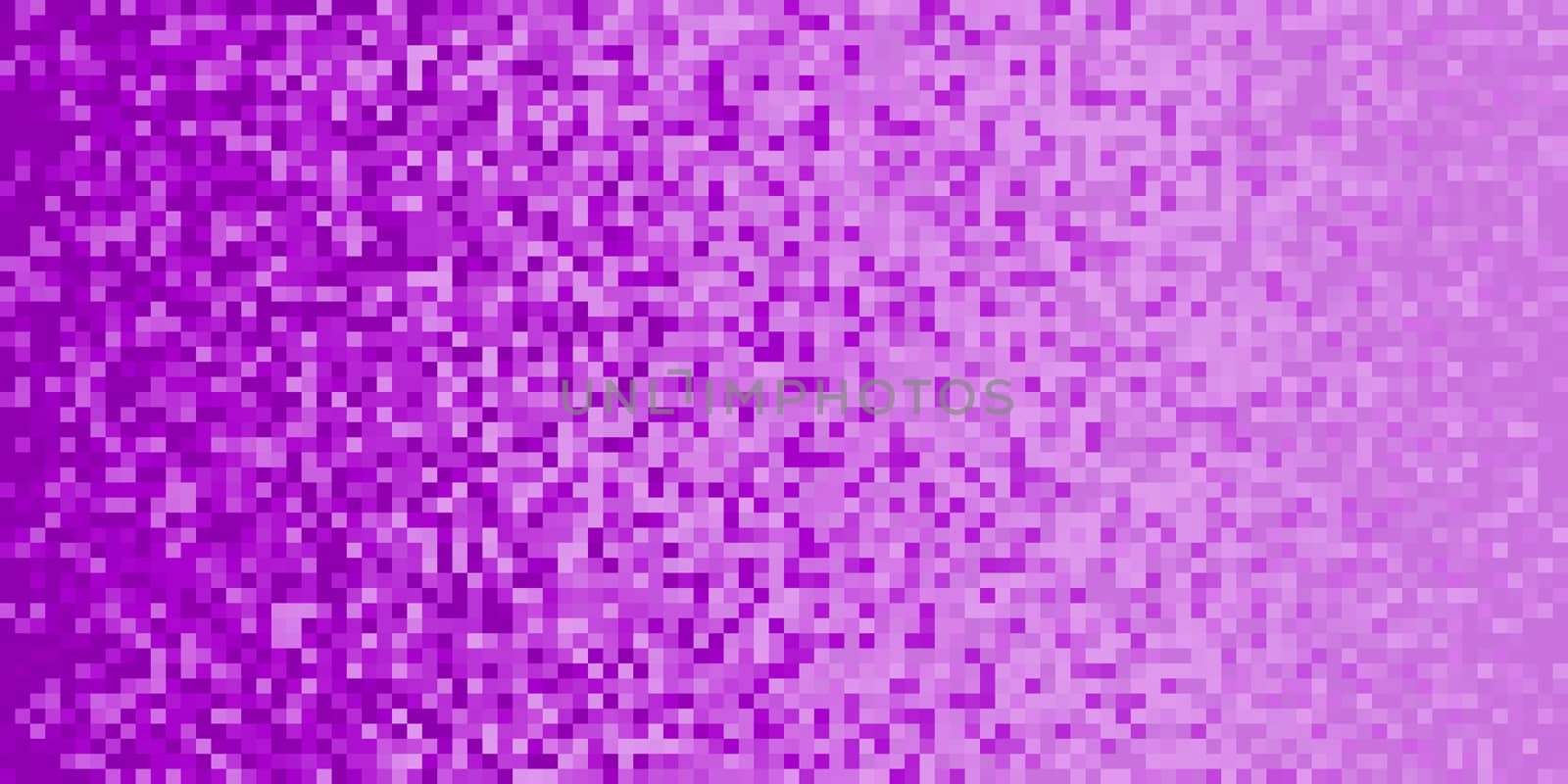 Purple Lilac Pixilated Gradient Background. Mosaic Pixel Art Texture. Horizontal Pixel Gradient Backdrop. by sanches812