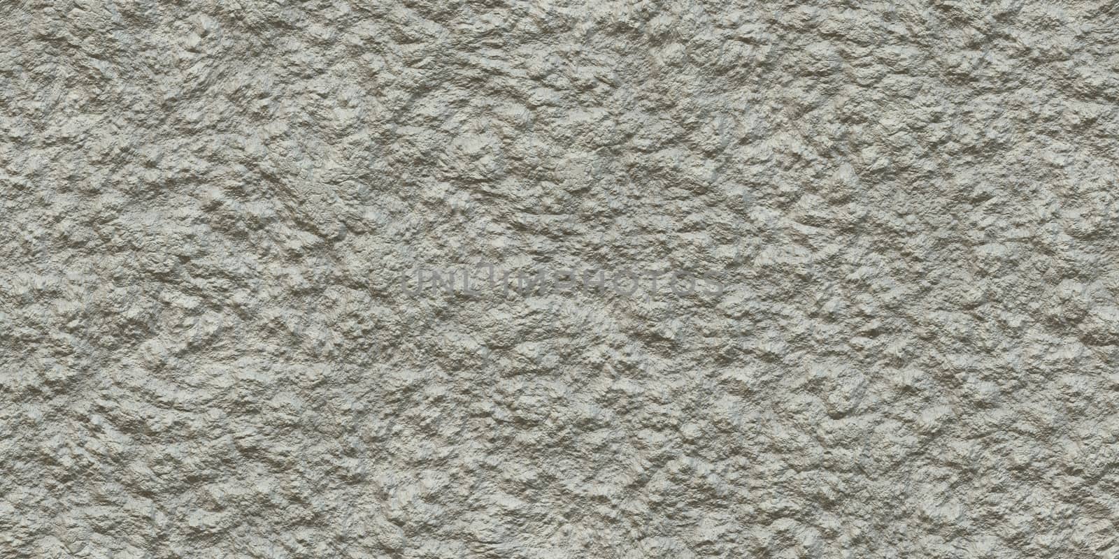 Gypsum Seamless Spray Plaster Texture. Light Plastering White Wall Background. Decorative Building Exterior Backdrop.