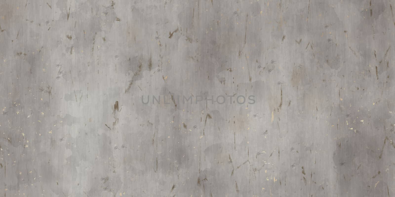 Seamless Smooth Concrete Background with Spot and Slicks. Polished Urban Cement Wall Texture.