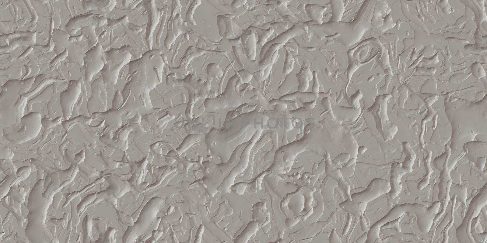 Seamless Rough Plastering Texture. Stucco Cement Plaster Background.