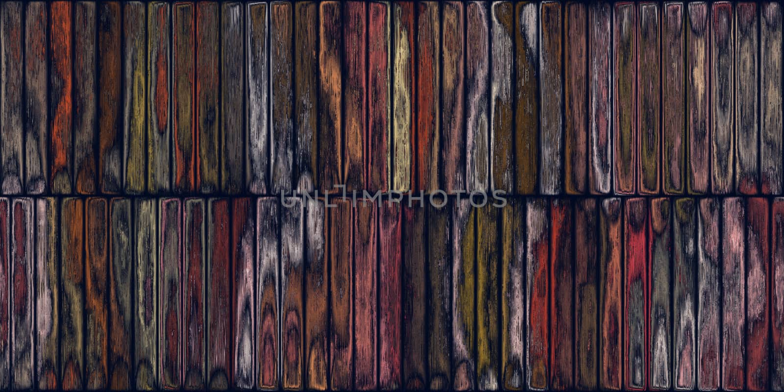 Colored Weathered Wood Board Panel Texture. Vintage Rough Wooden Paint Backdrop. by sanches812