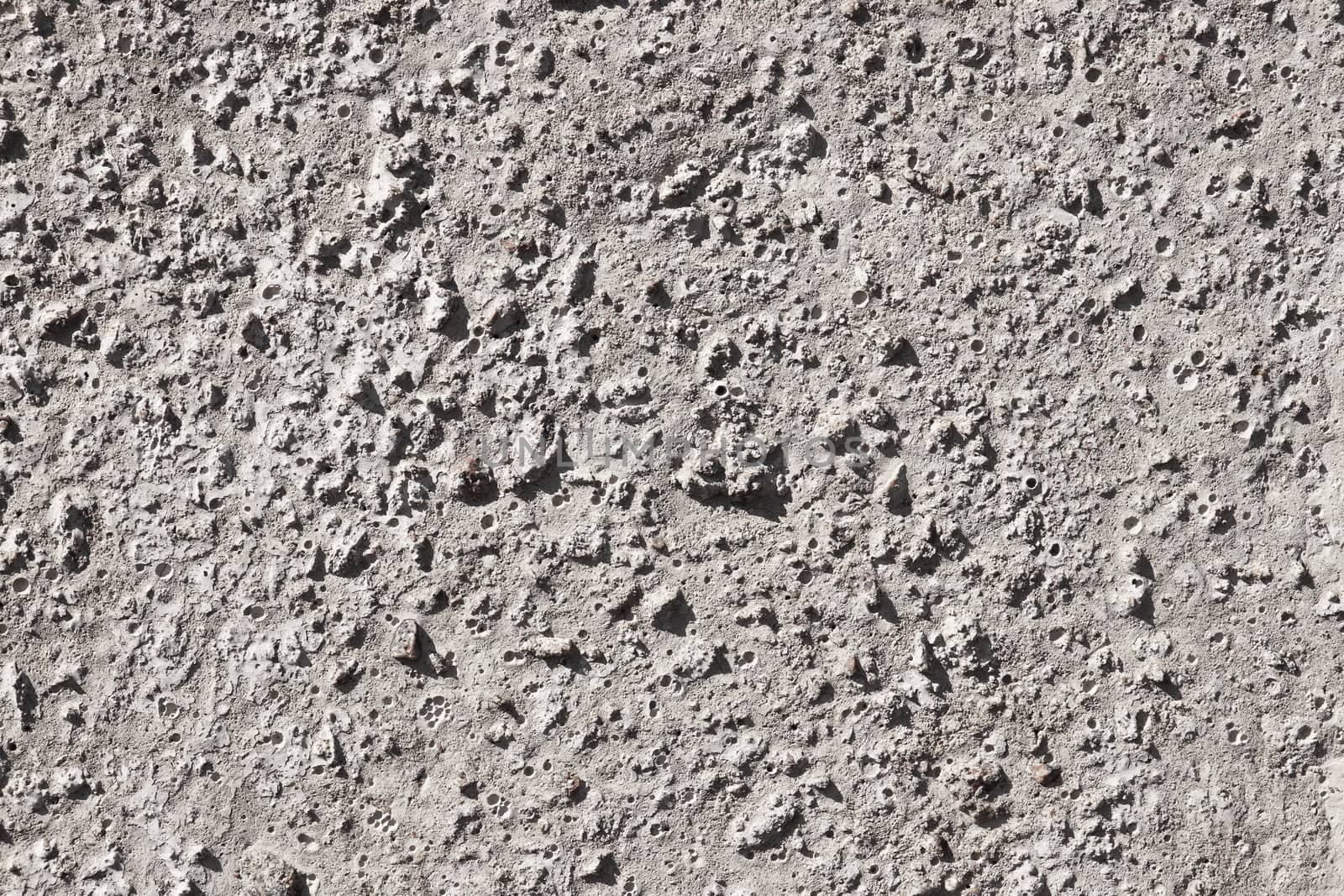 Concrete Wall Texture with Stones Structure