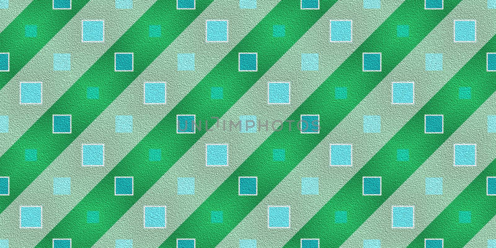 Blue Green Seamless Modern Maya Pattern Background. Geometric Ethnic Ornament Texture. Aztec Decorative Backdrop.