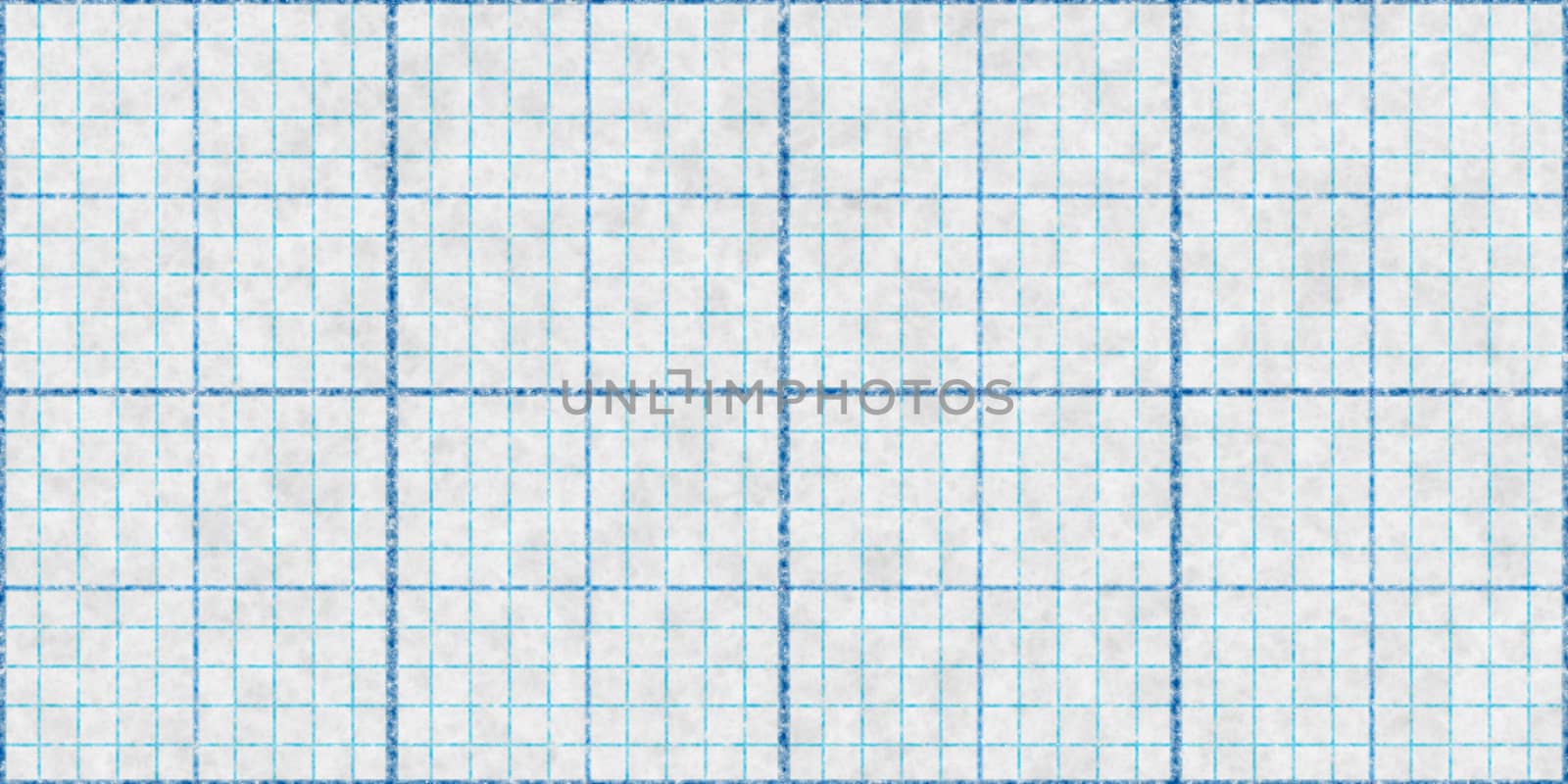 Blue Seamless Millimeter Paper Background. Tiling Graph Grid Texture. Empty Lined Pattern. by sanches812