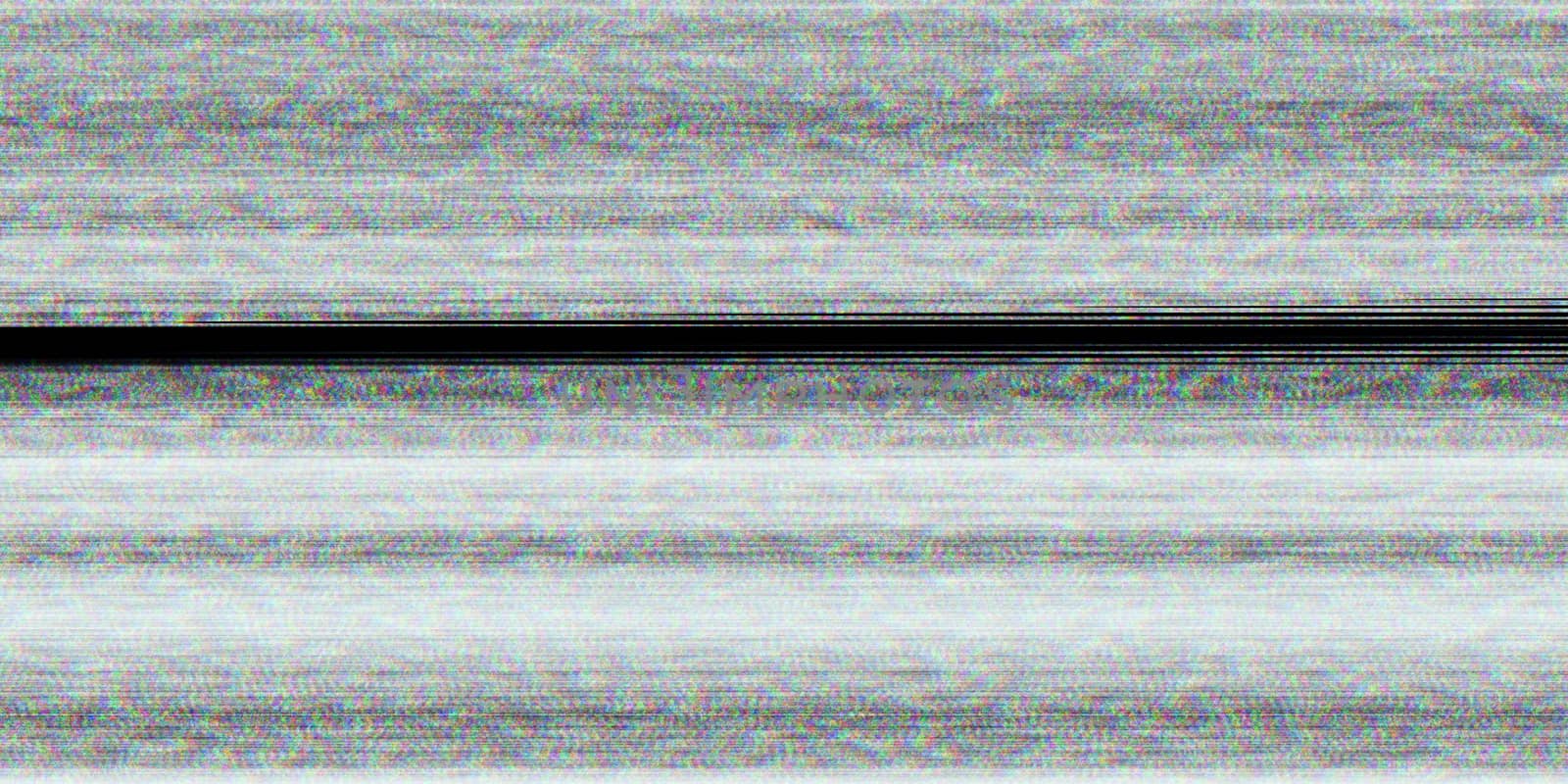 Television Glitch Screen Background. No Signal Display. Bad Tv Lines.