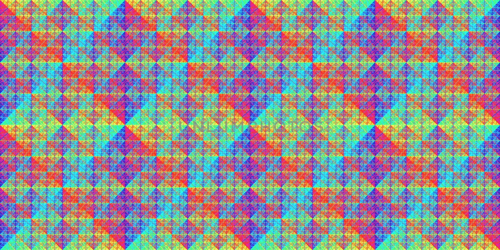 Seamless Bright Rainbow Pattern. Colorful Glitter Effect Texture.