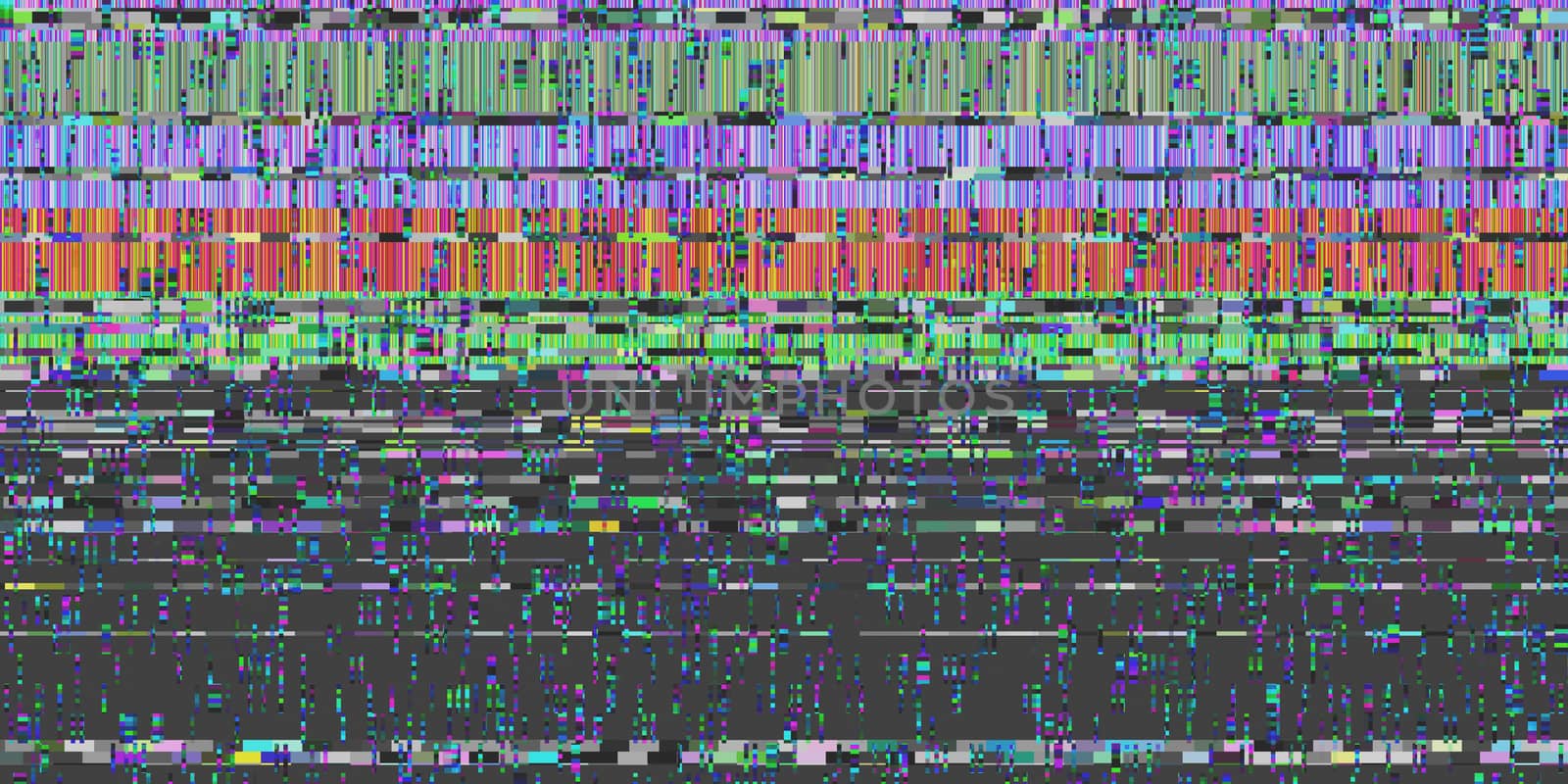 Seamless Television Display Screen Noise Background.