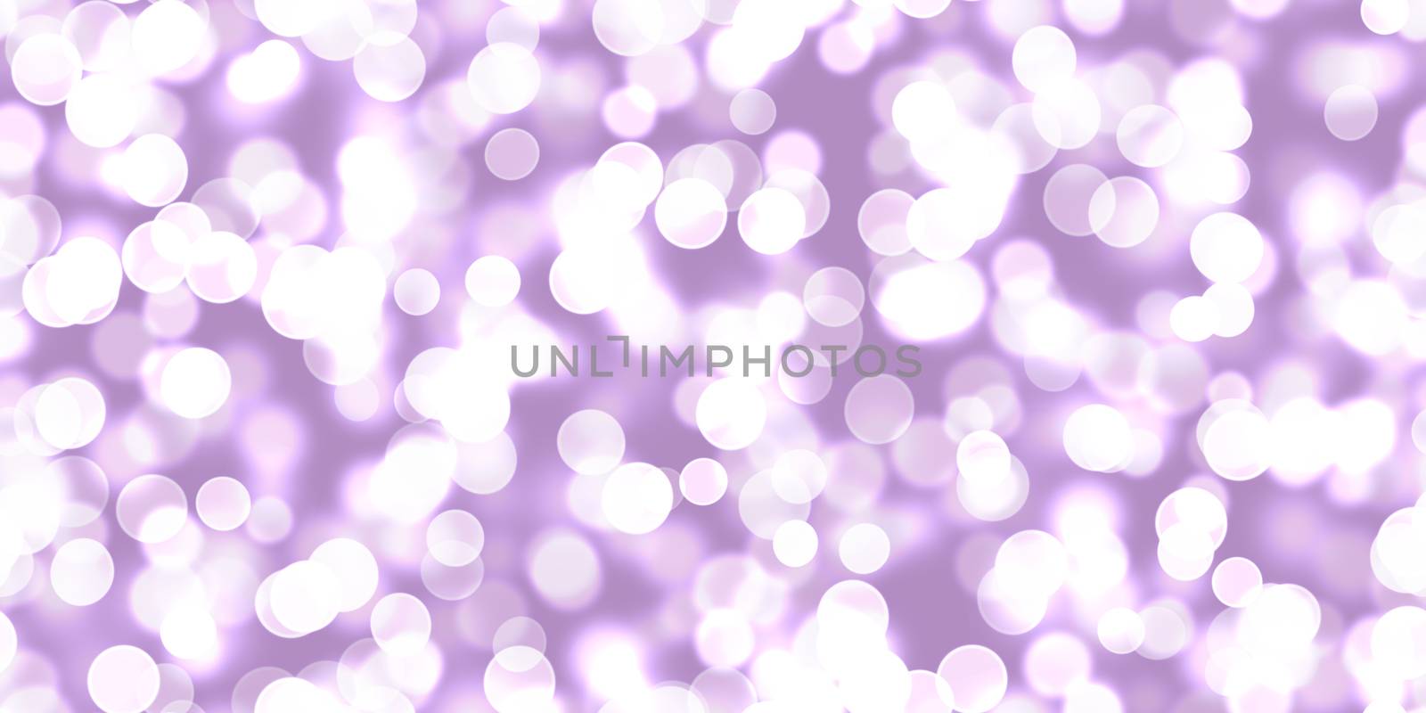 Light Lilac Bright Bokeh Background. Glowing Lights Texture. Shine Celebration Backdrop.