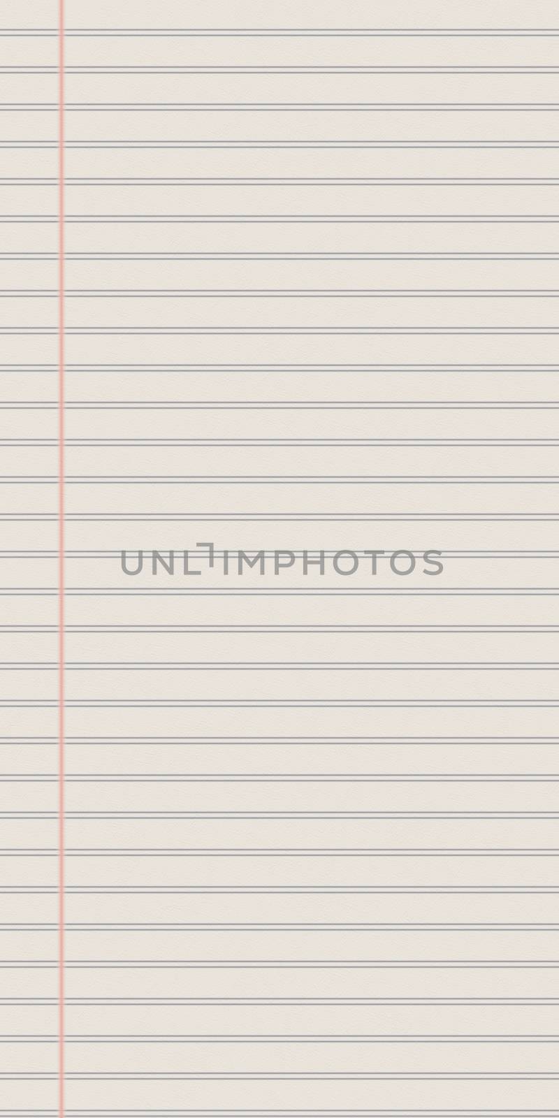 Lined Art Paper Seamless Texture. Blank Page Background.