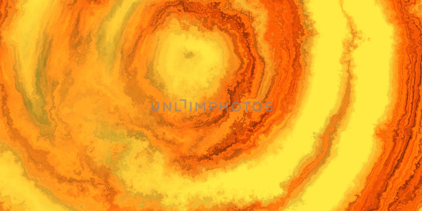 Yellow Agate Mineral Texture. Stripe Circles Stone Pattern Surface Background. by sanches812