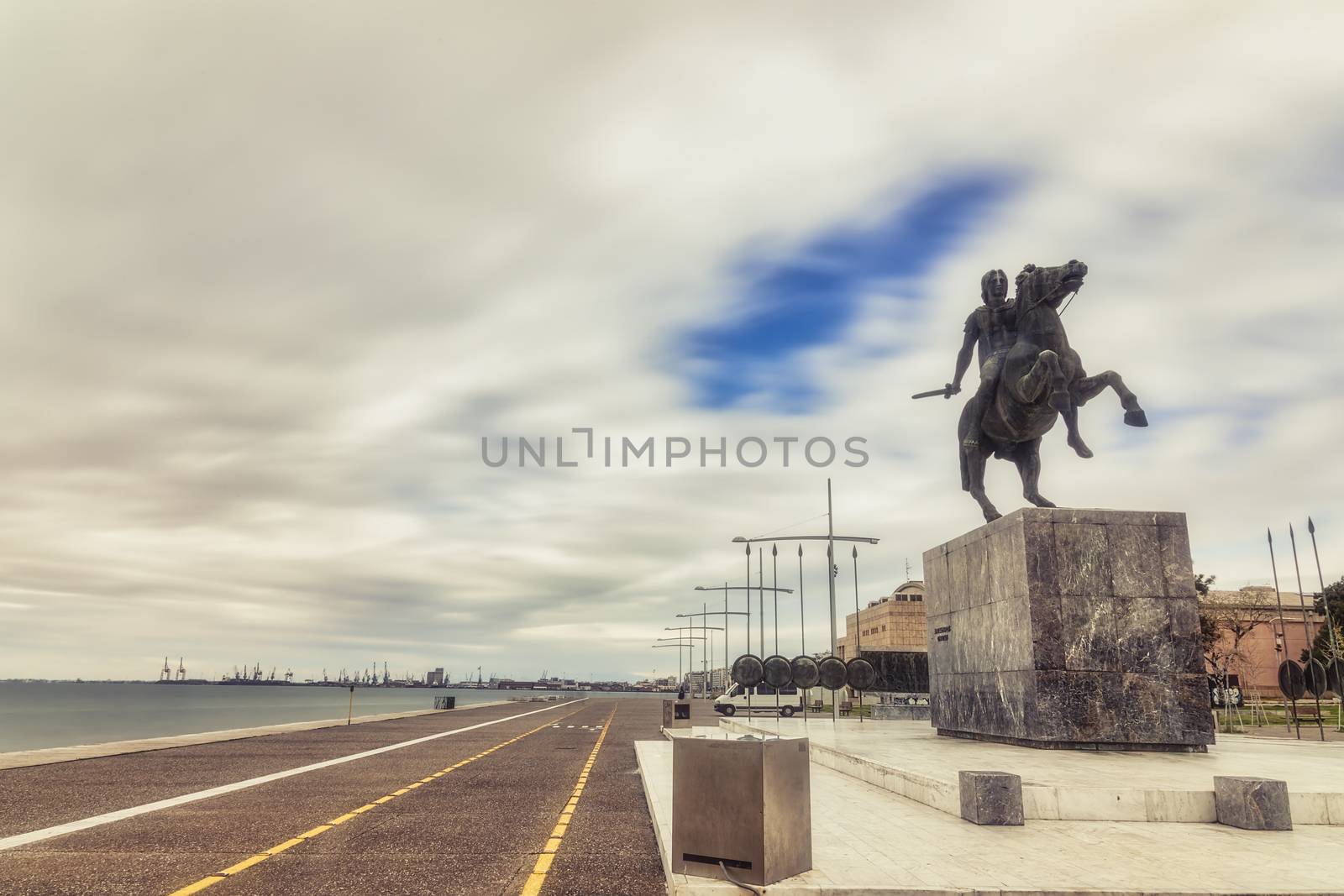 Thessaloniki in the days of the coronavirus  by ververidis