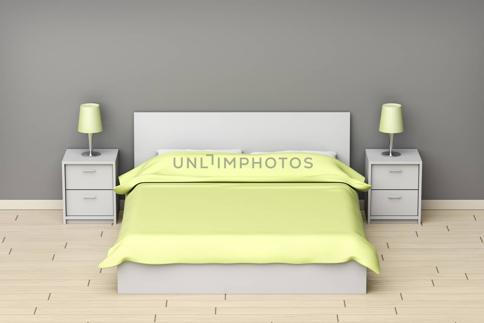 Modern bedroom interior by magraphics