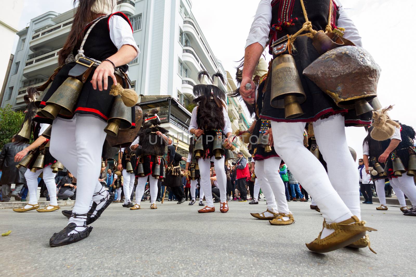 Bell bearers Parade in Thessaloniki by ververidis