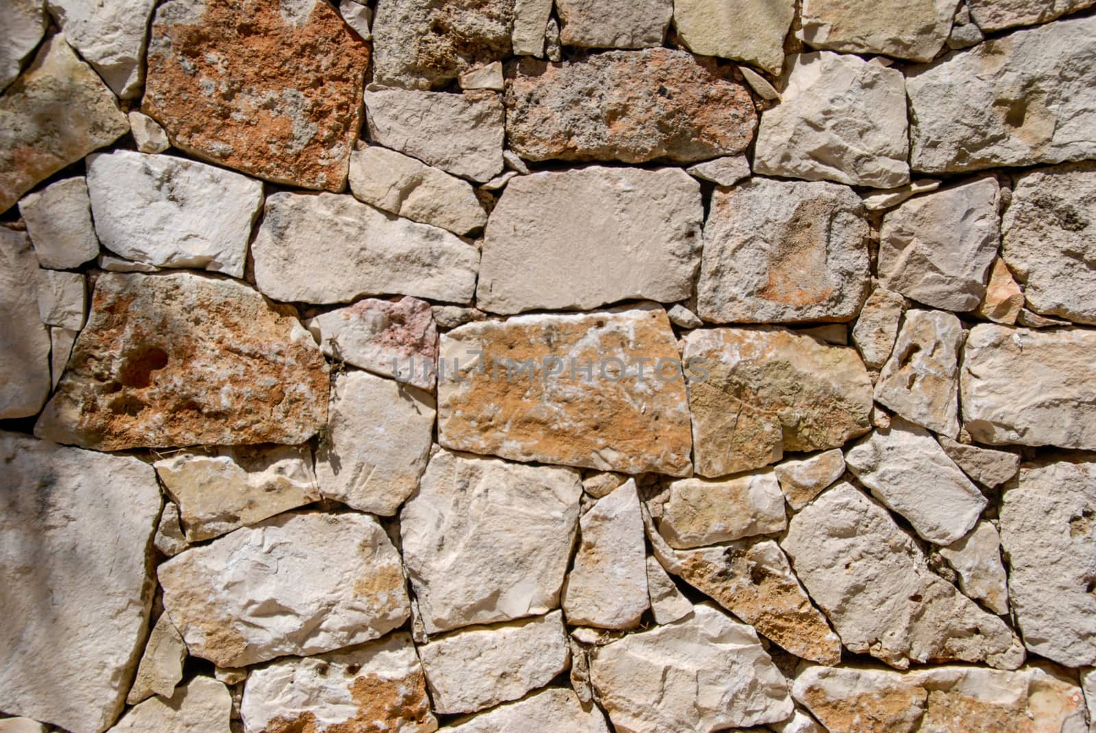 Texture - Background with a stone wall