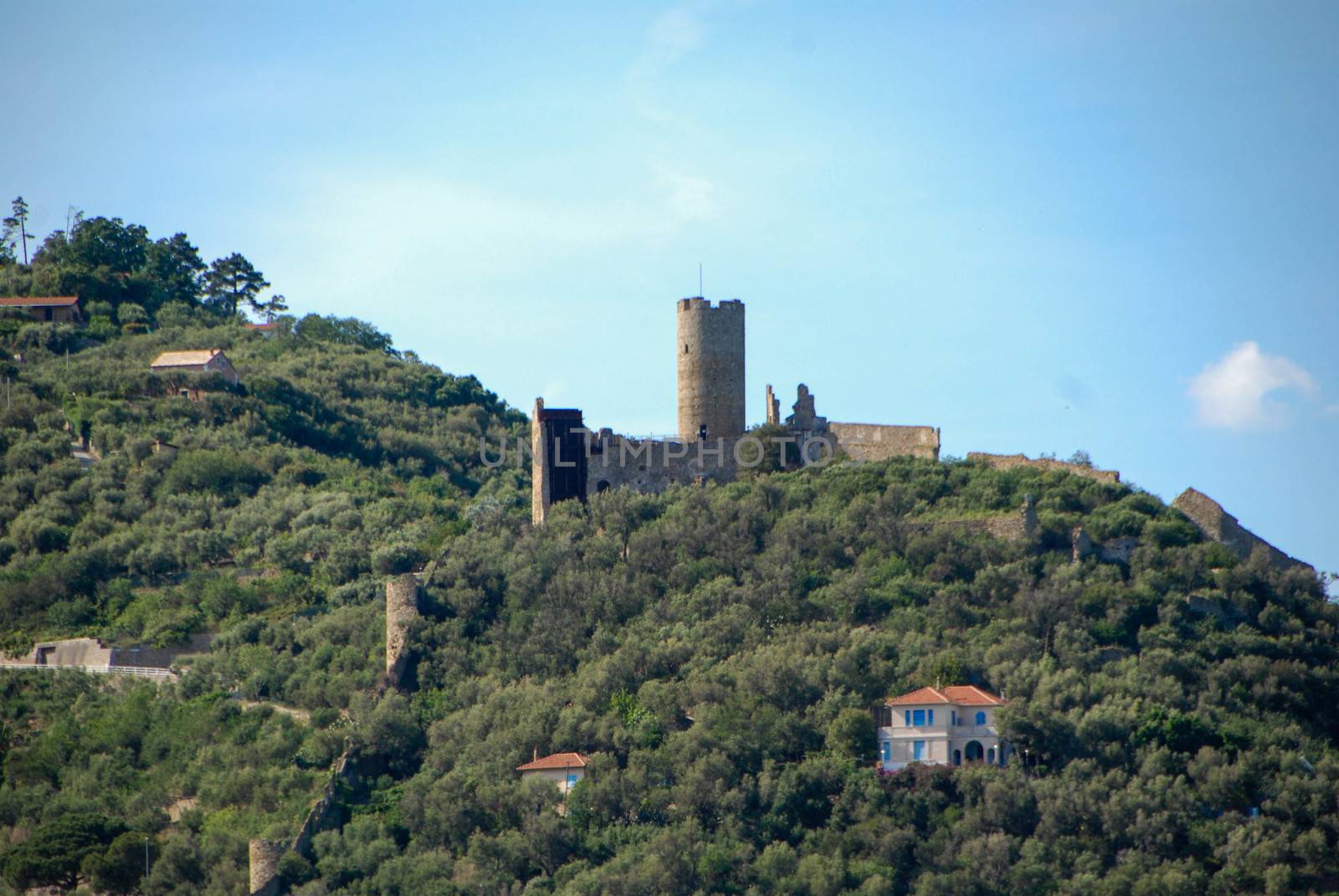 Castle of Monte Ursino. Noli - Liguria, Italy by cosca
