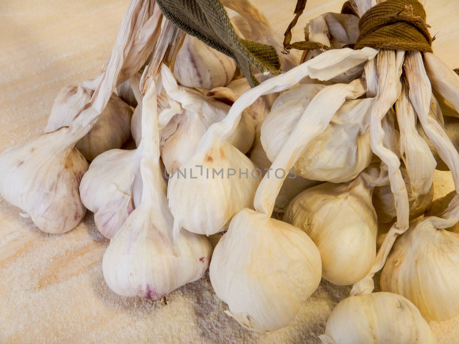 Some garlic heads for cooking by cosca