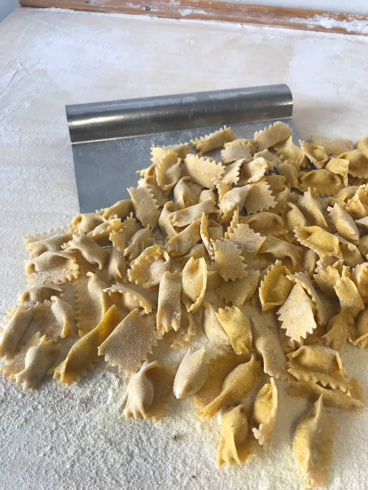 Typical pasta of the Langhe: agnolotti by cosca