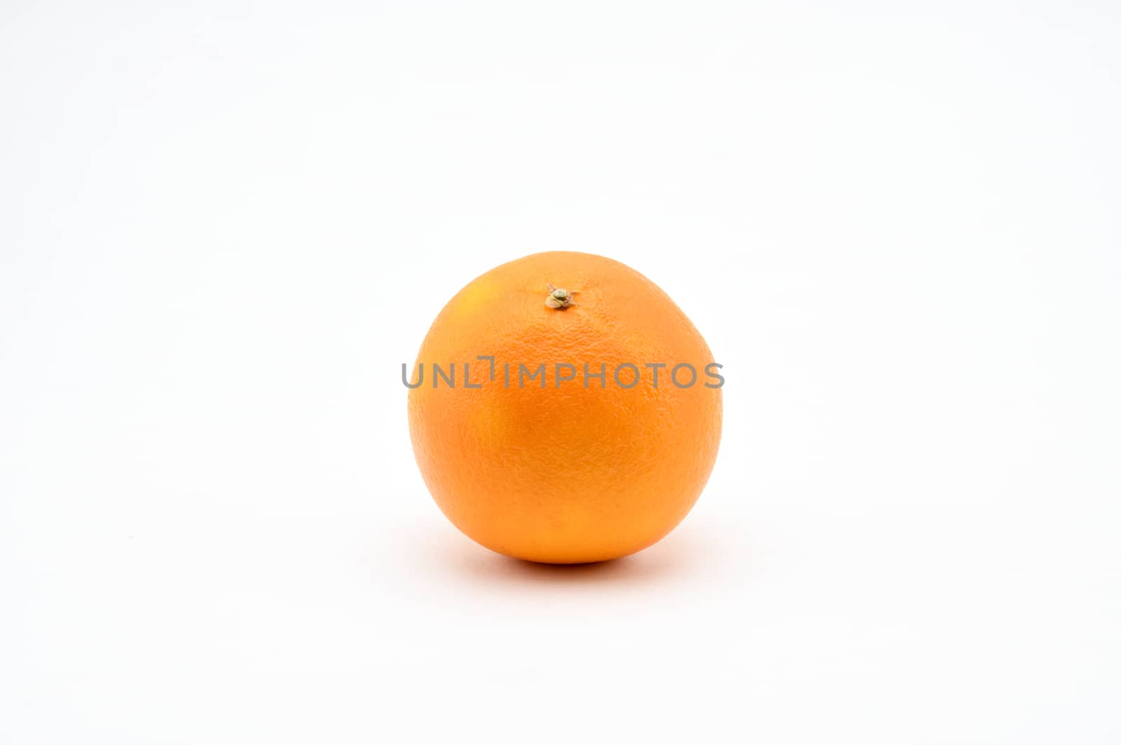 Orange on a white background.Natural.For Isolation. by moviephoto