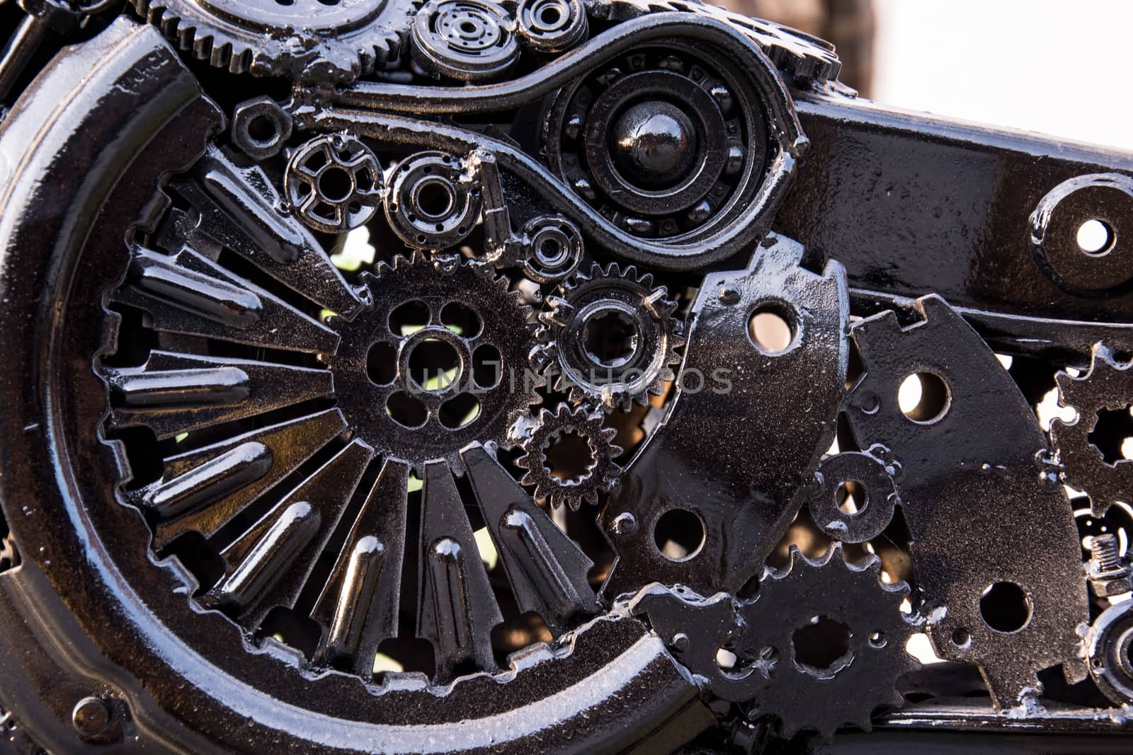 Equipment Metal background