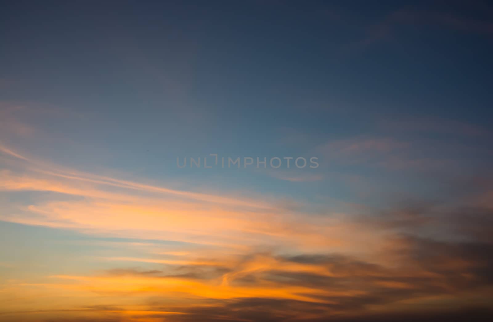 Sunset Sky Background