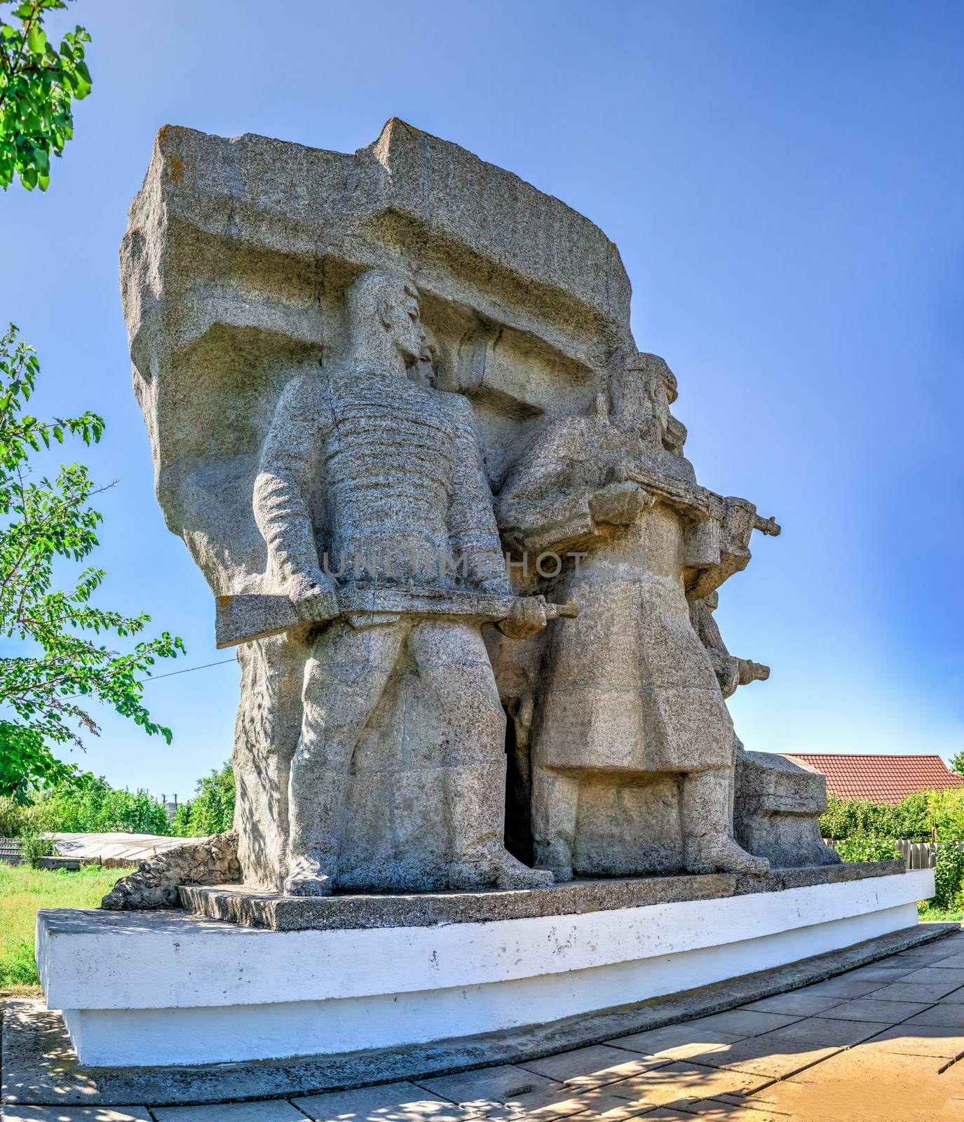 Catacombs memorial and museum of Partisan Glory in Nerubayske village near Odessa, Ukraine