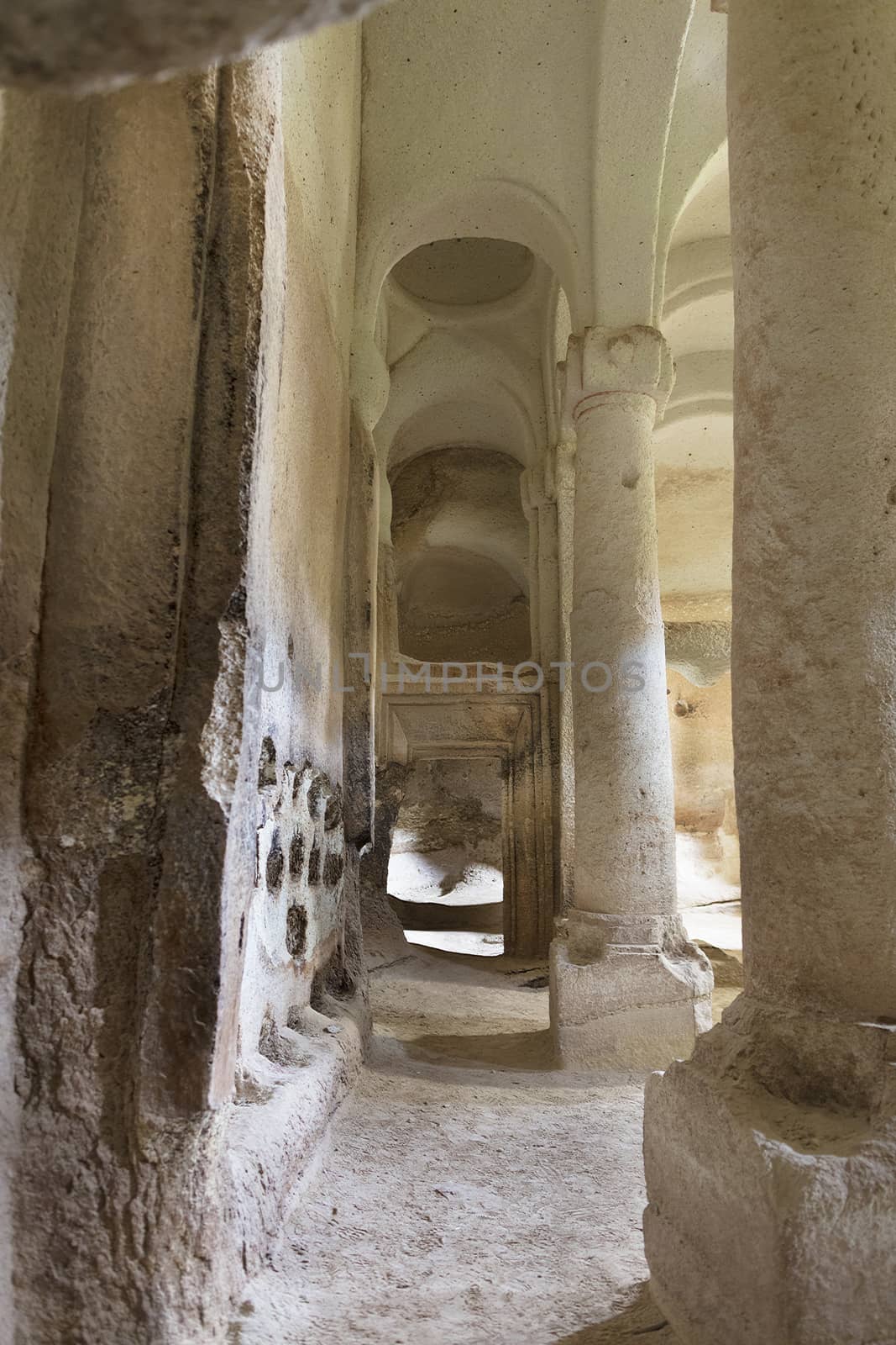 Cappadocia cave churches carved into the rocks by Sergii