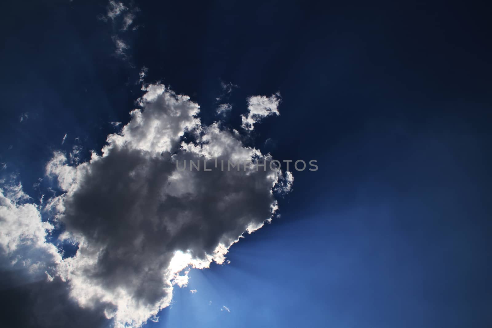 cloudy blue clear sky by alex_nako