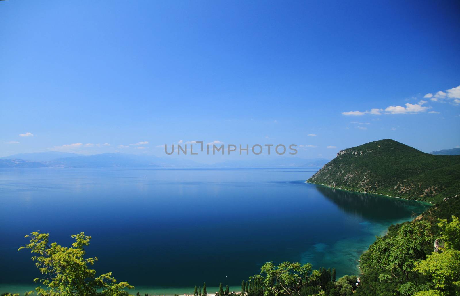 Like Ohrid landscape, pearl of Macedonia
