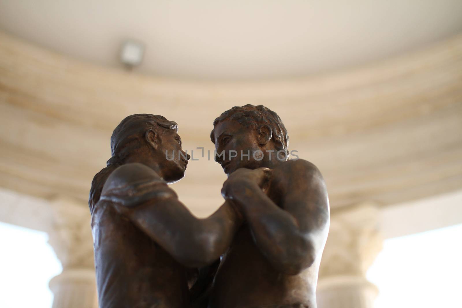monument two lovers in Skopje by alex_nako