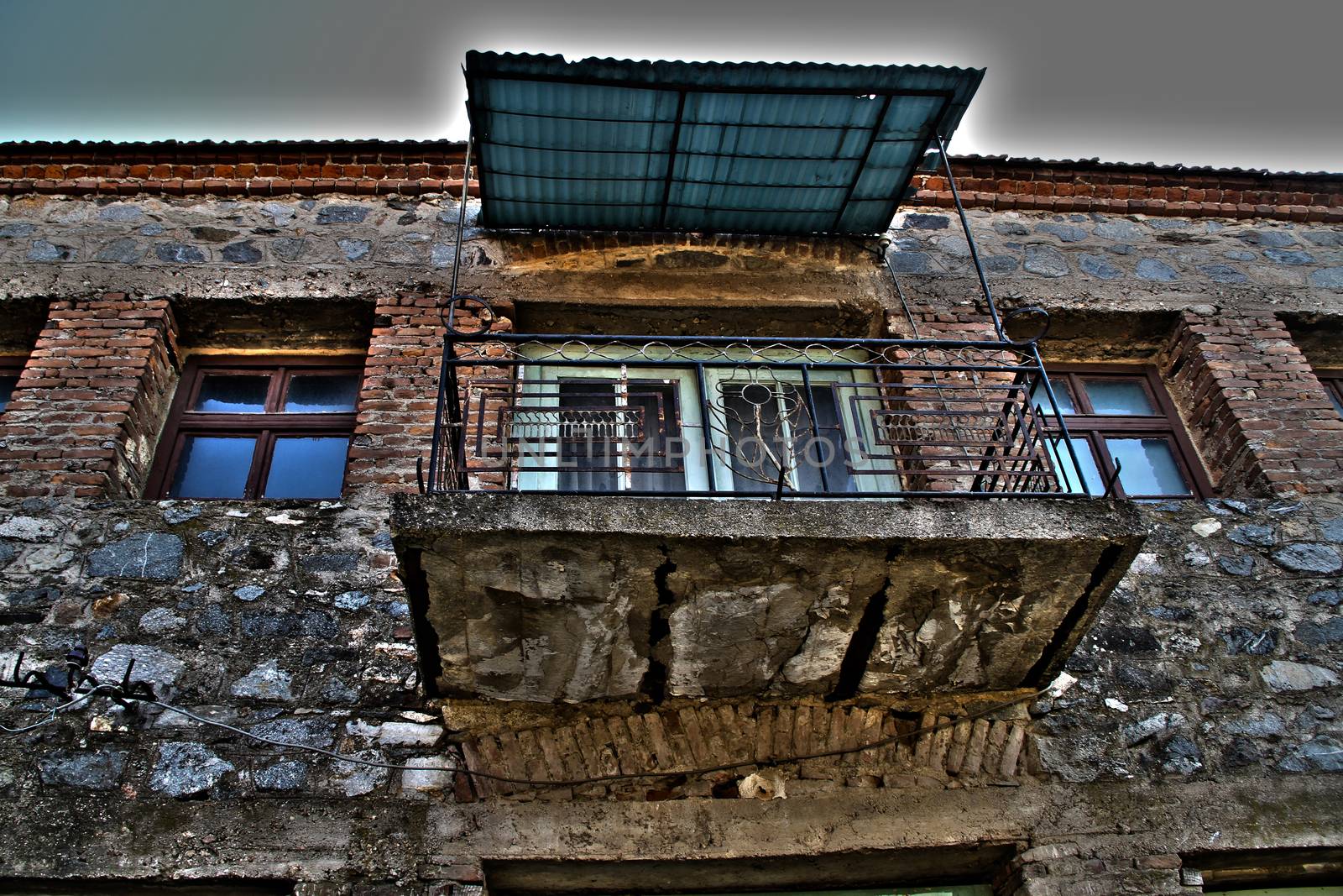 old house in the village