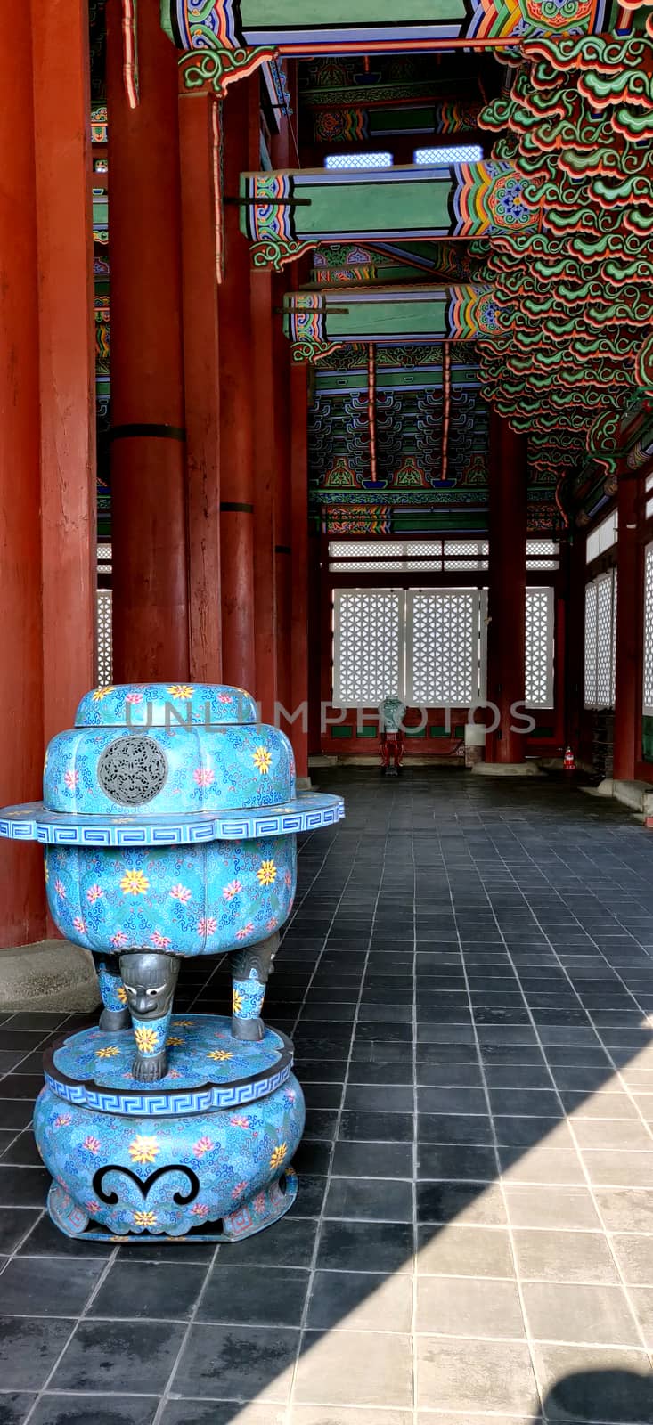 Objects in the Interiors of Royal palace, Gyeongbokgung, in Seoul, Korea by mshivangi92