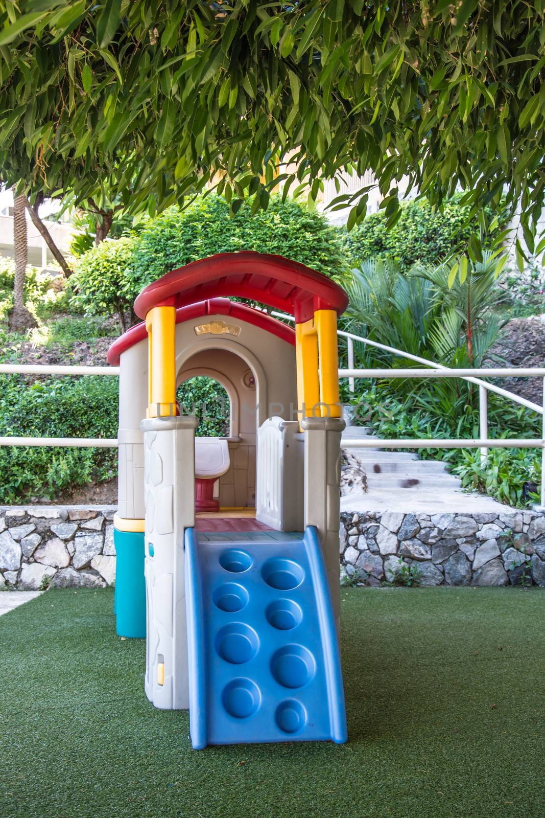 A children's playground