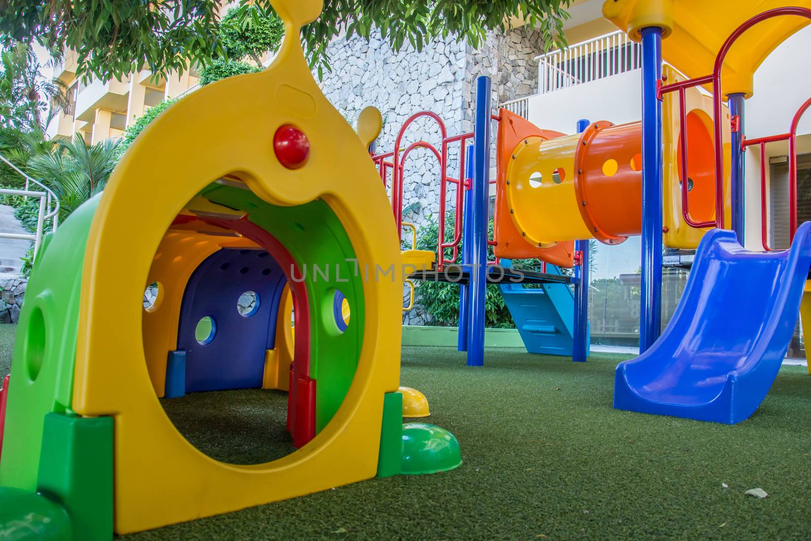 A children's playground
