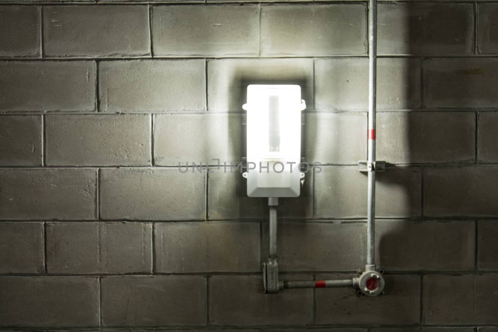 Lamps in the underground transition