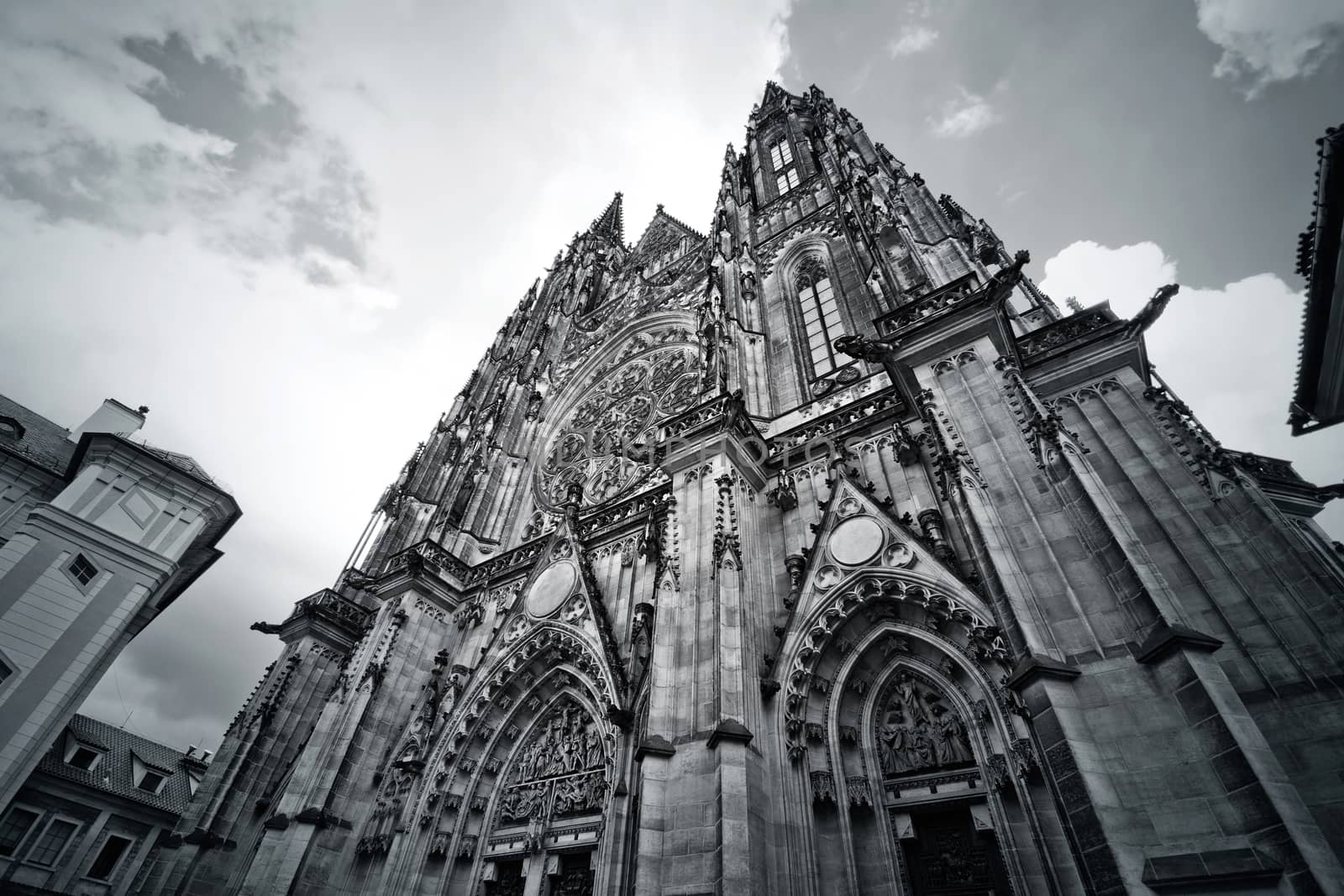 St. Vitus Cathedral in Prague. by satariel