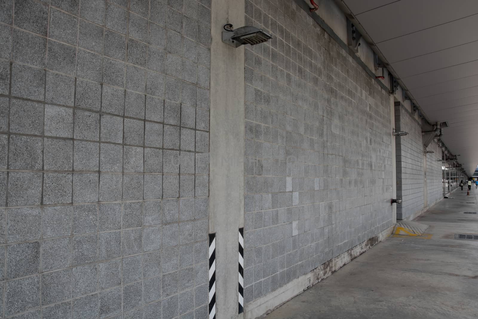 Outdoor Sprinkler Connection Wall,Industrial Objects/Equipment