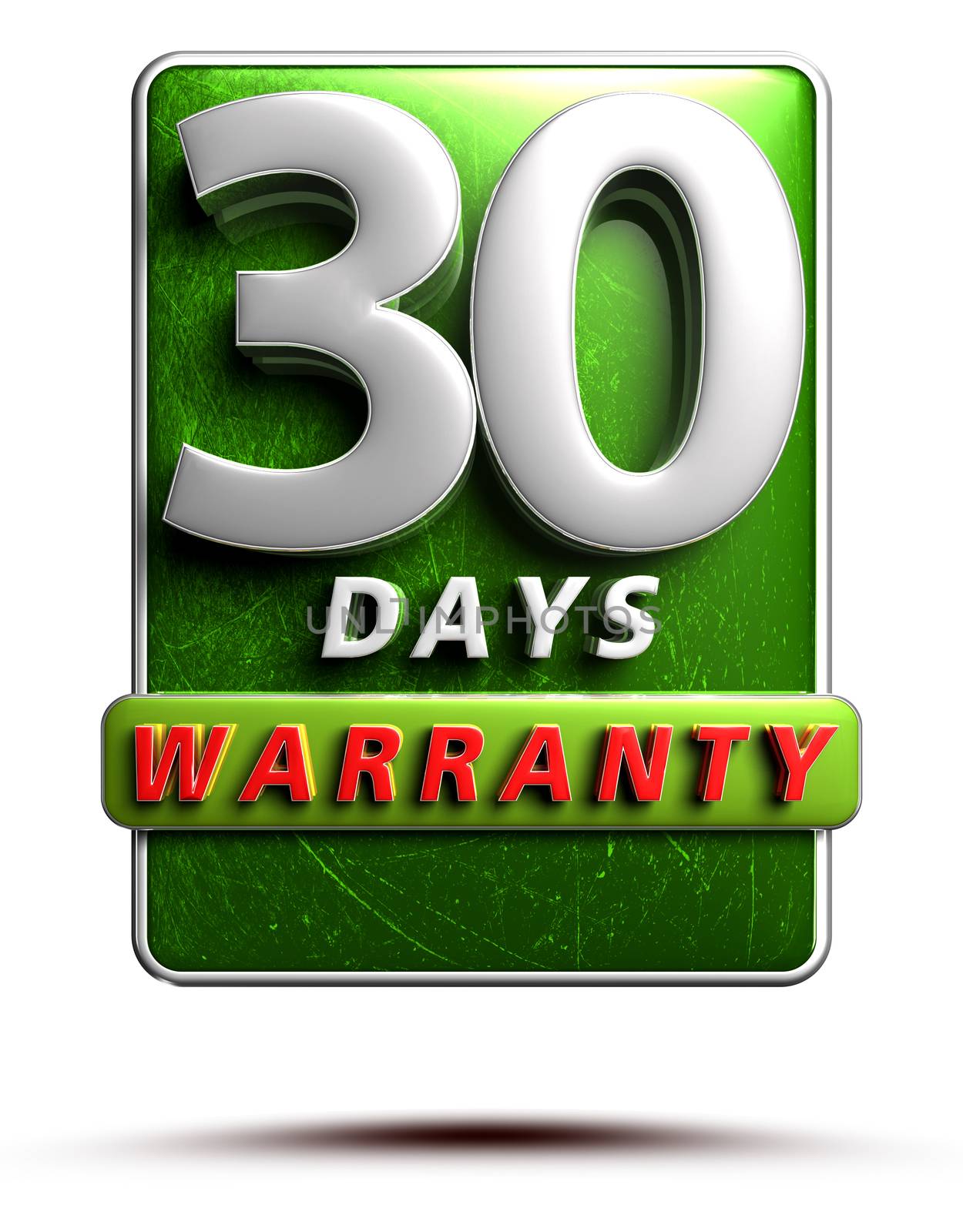Warranty 30 days 3d. by thitimontoyai