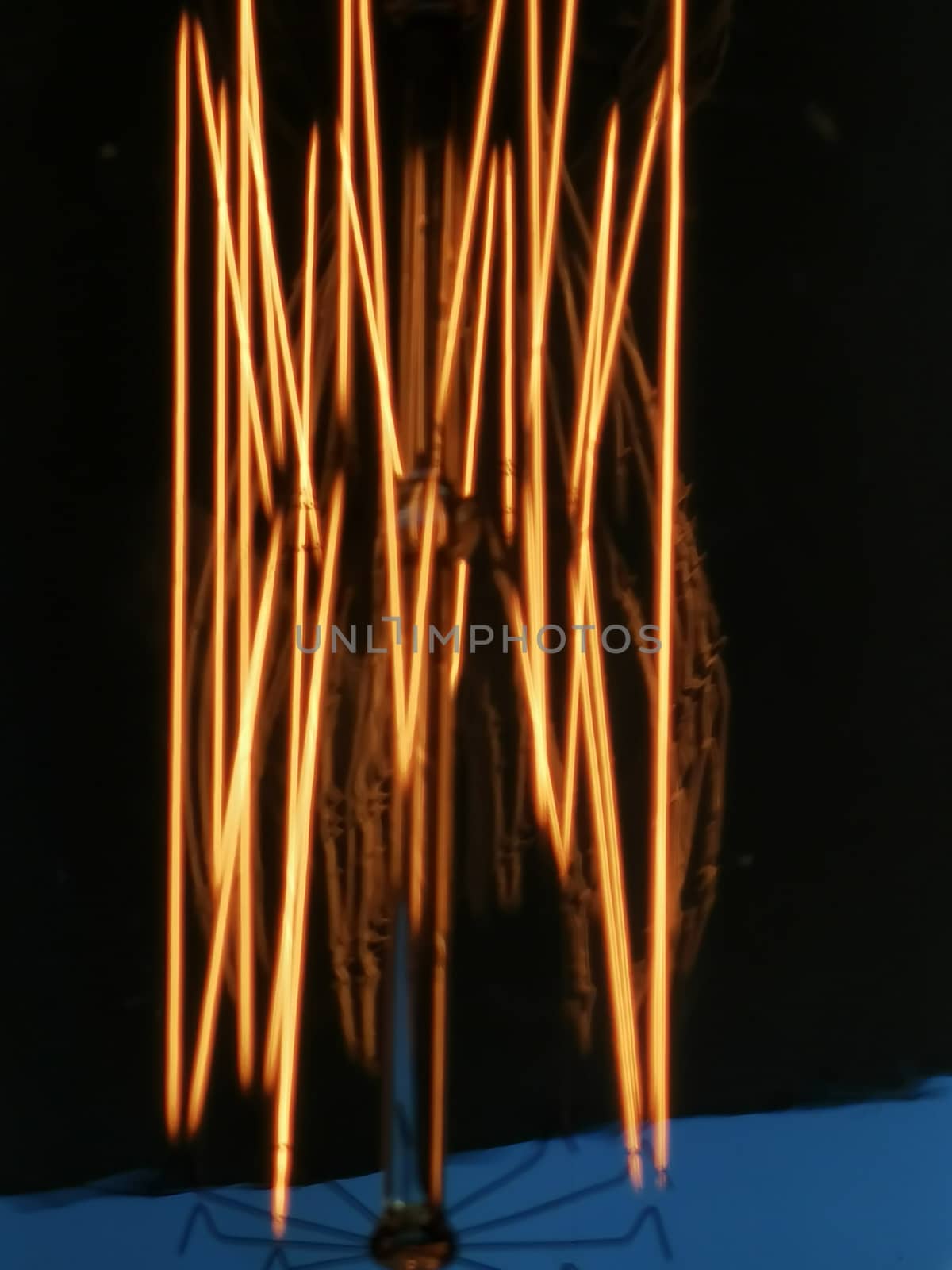 Amazing spiral electric current inside a retro crystal clear lig by sonandonures